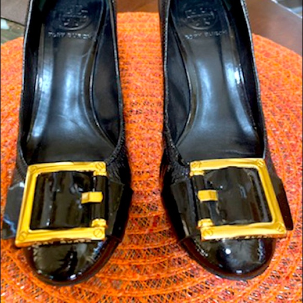 Tory Burch black heels